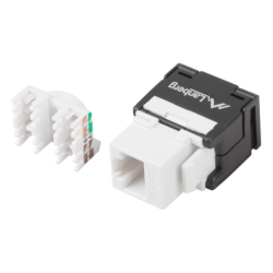 CONECTOR KEYSTONE LANBERG CAT6 UTP RJ45 180º TOOLLESS